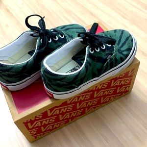 Vans Tie Dye Garden Green Todder Sneakers